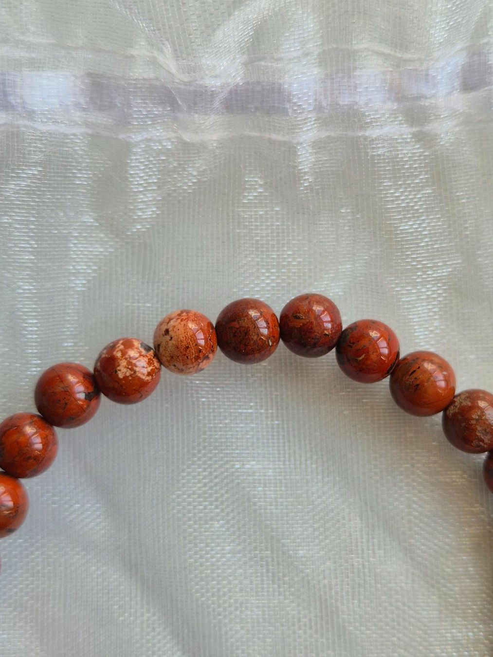 Bracciali & Braccialetti: Roter Jaspis Armband 6mm – Nuovo e nell'imballaggio originale da Rüti ZH venduto da pep_l9zp 2