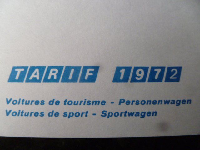 Fiat Documenti: FIAT Preisliste 1972 – Usato da Zofingen venduto da sosalinos01 1