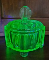 Uranglas Art Deco Dose Bonboniere