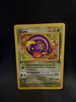 Ekans Pokemon Karte 46/62 - 1. Edition - Fossil 1999
