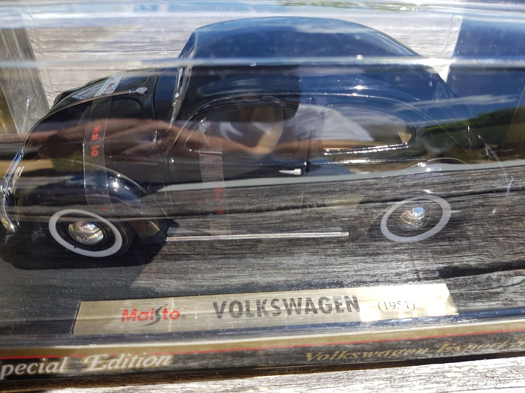 Volkswagen Modellini d'auto: VW Käfer 1951 Modellauto schwarz in Originalverpackung – Usato da Jona venduto da dampfnuggi 1