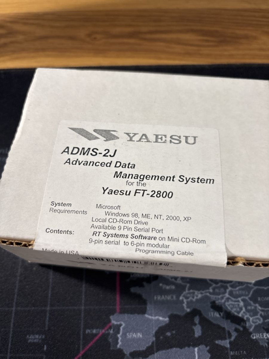 Yaesu Funktechnik: Yaesu ADMS-2-J pour FT-2800 – Neu und originalverpackt aus Ollon VD von Gibbs69