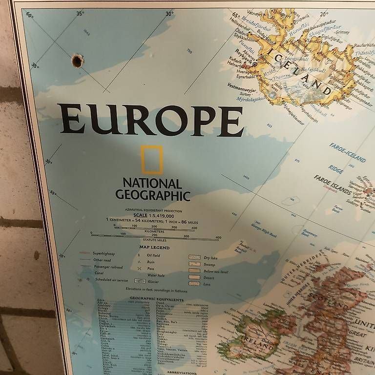 Foto & Immagini: Bild Europakarte – Usato da Ennetaach venduto da Sigrist 2