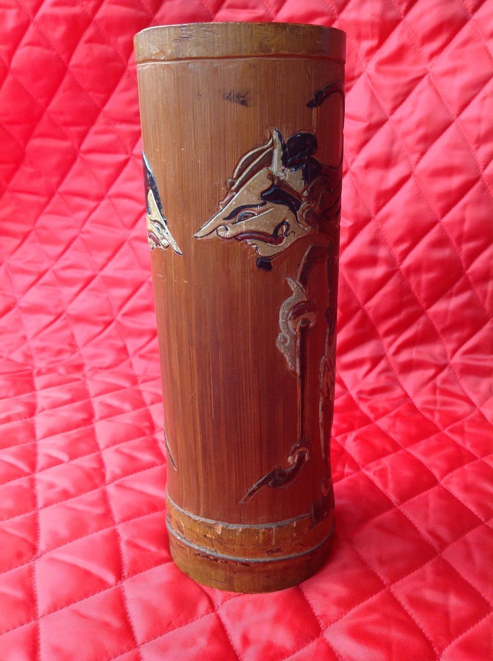 Vase & Récipients: Bambus, Vase/Behälter 20.Jh. – D'occasion à Oberohringen par nichtmehrneu 4