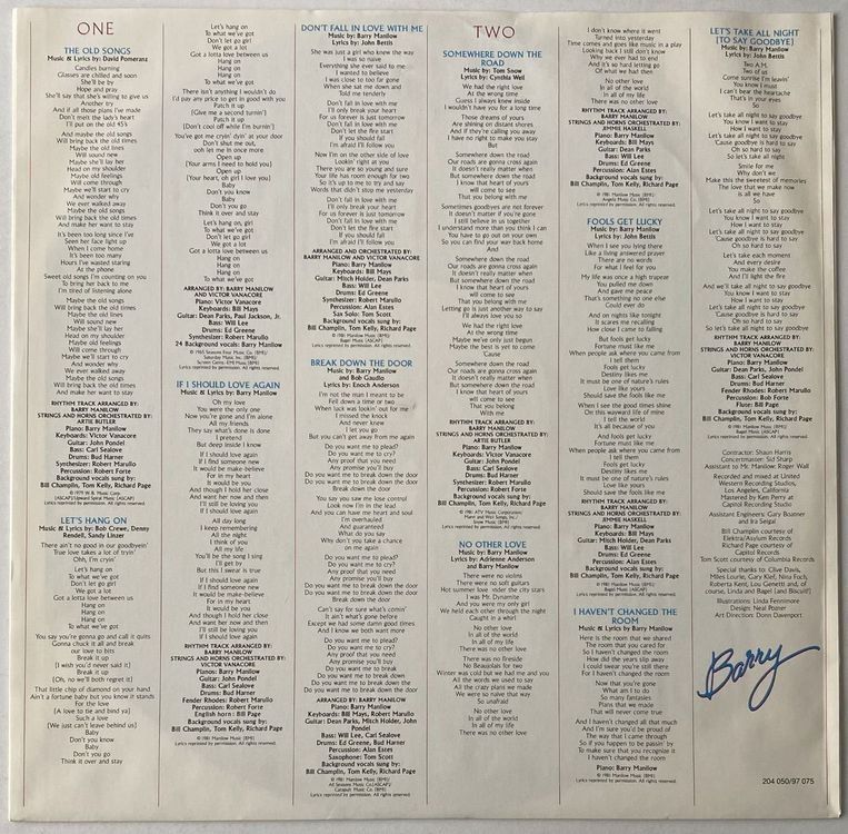 Dischi in vinile: Barry Manilow, If I Should Love Again – Usato da Flums venduto da Empe1 2