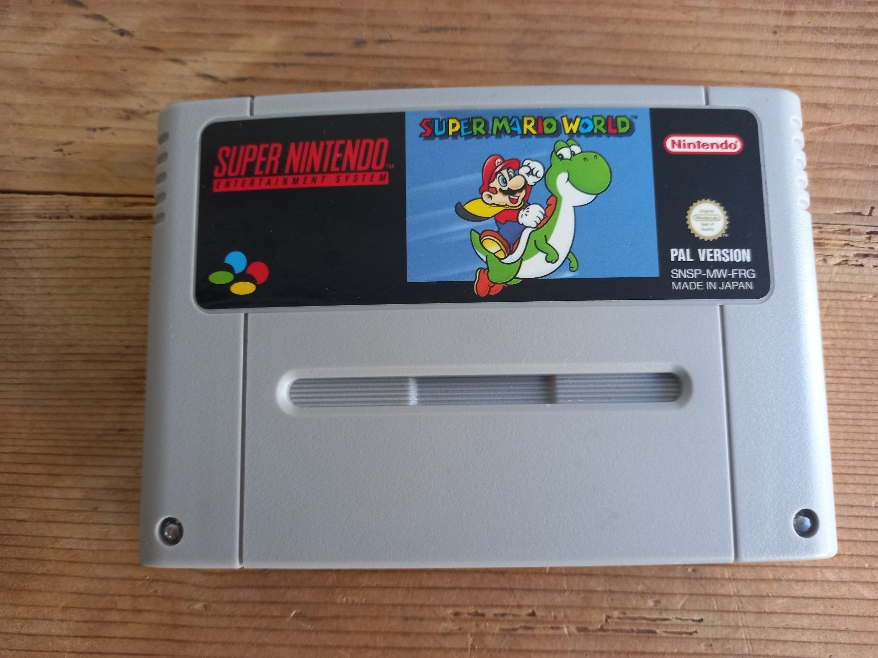 Nintendo Jeux: Super Mario World Super Nintendo SNES – D'occasion à Prez-vers-Siviriez par Monija70