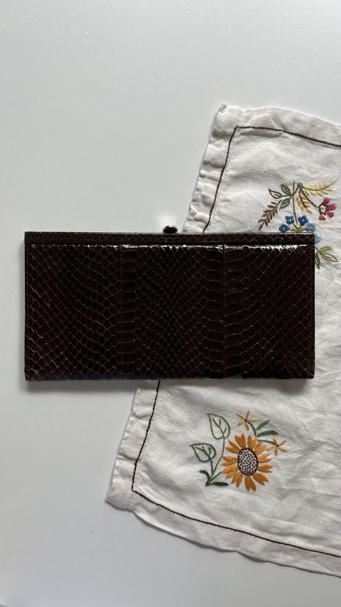 Borse da donna: Pochette pitone marrone donna – Usato da Lugano venduto da yul_fhg2 1