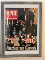 Gerahmte BUNTE Zeitschrift, Dezember 1963, Top Zustand!