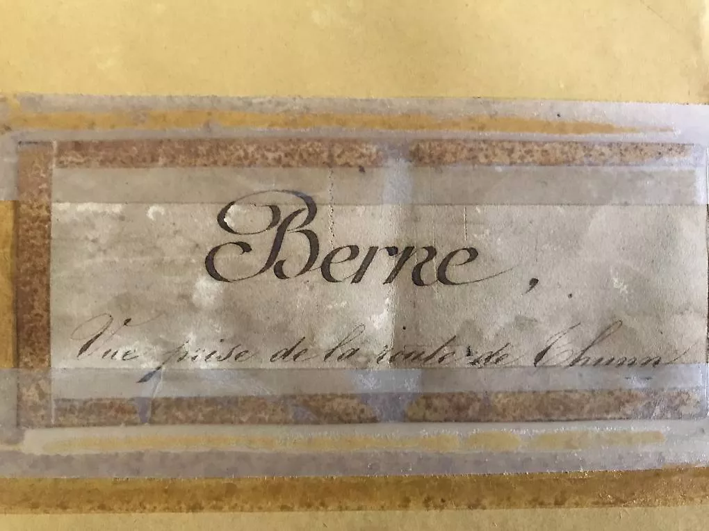 Foto & Immagini: Bild "Bern" - Goldrahmen – Usato da Solothurn venduto da JudithH02 1