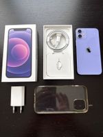 Apple iPhone 12 mini lila 128GB mit Zubehör