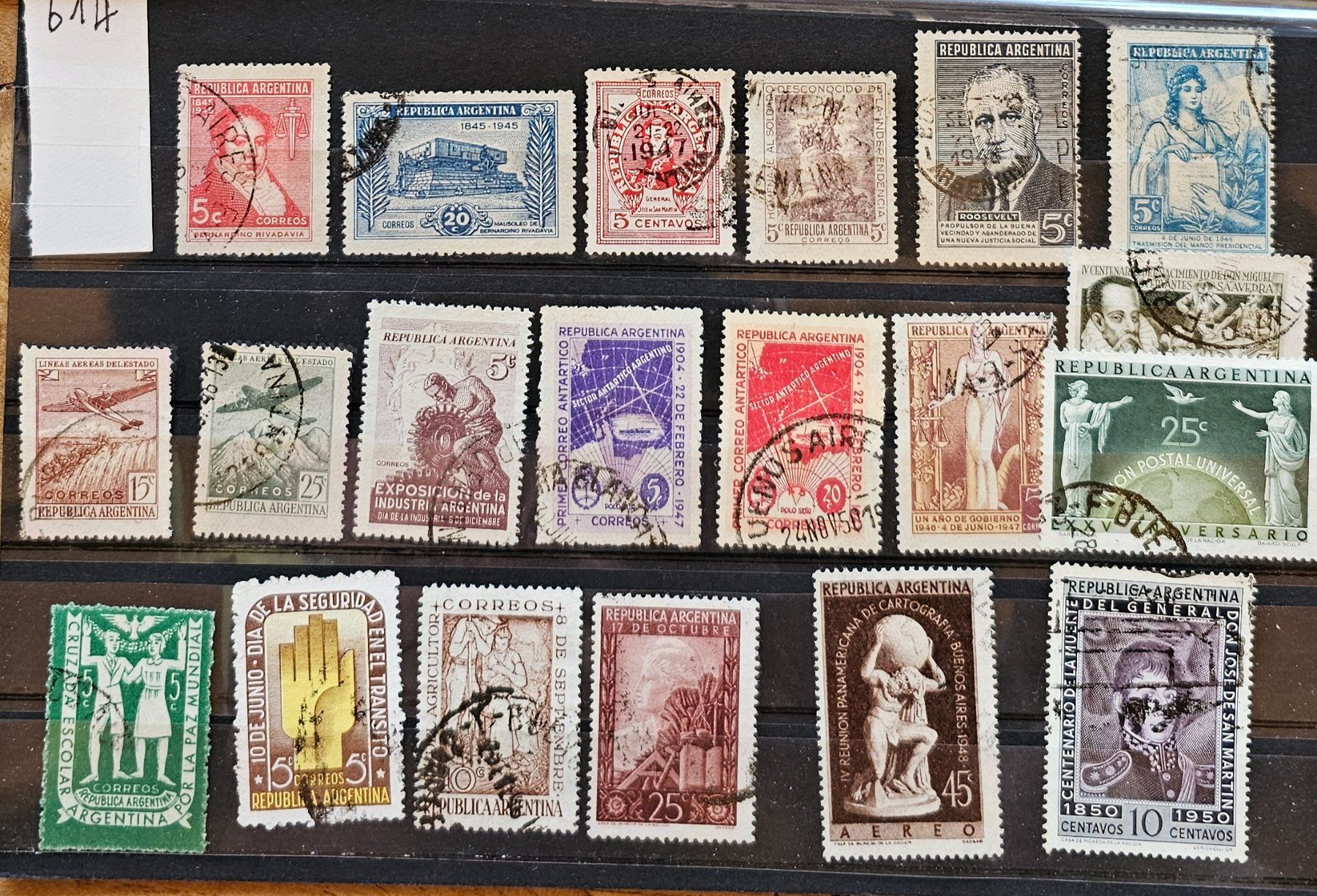 Alle Briefmarken: ARGENTINIEN alte Briefmarken gest./** – Gebraucht aus Les Valettes von Nuba1