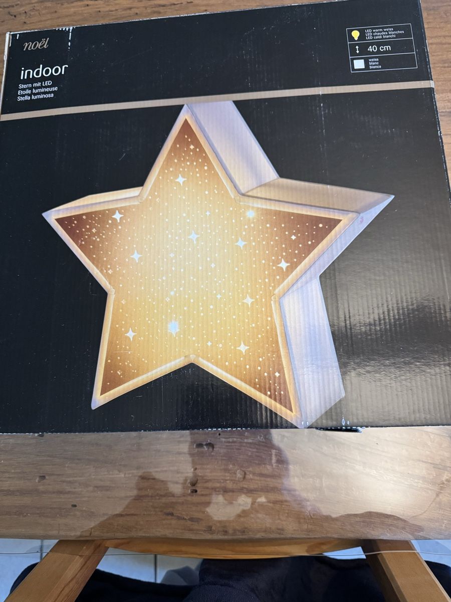 Migros Tutte le decorazioni: Stern mit LED – Nuovo e nell'imballaggio originale da Starrkirch-Wil venduto da koe_d28j 1