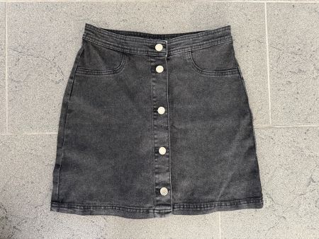 Jeansrock mit Knopfleiste Grösse 164