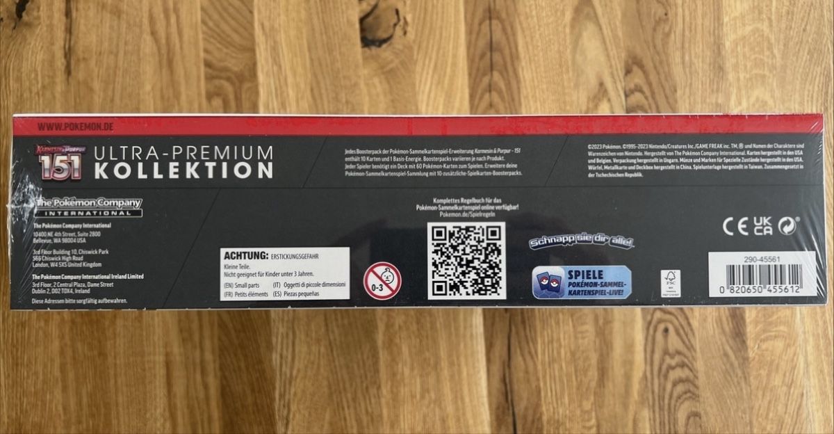 Pokémon Carte collezionabili: Pokemon 151 Ultra Premium Kollektion – Nuovo e nell'imballaggio originale da Zürich venduto da Cardimon 3