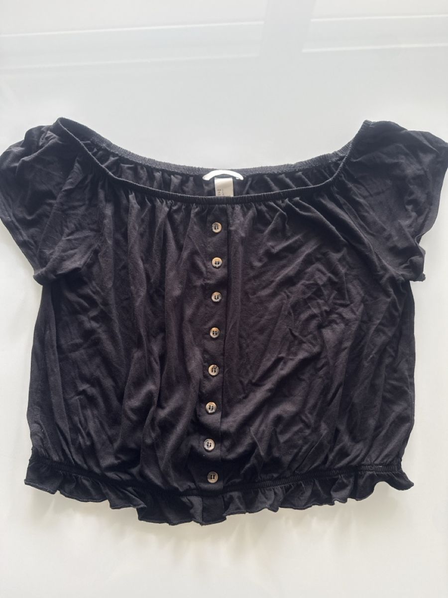 H&M T-Shirts: Top H&M noir taille L  – Gebraucht aus Sion von machiavel74