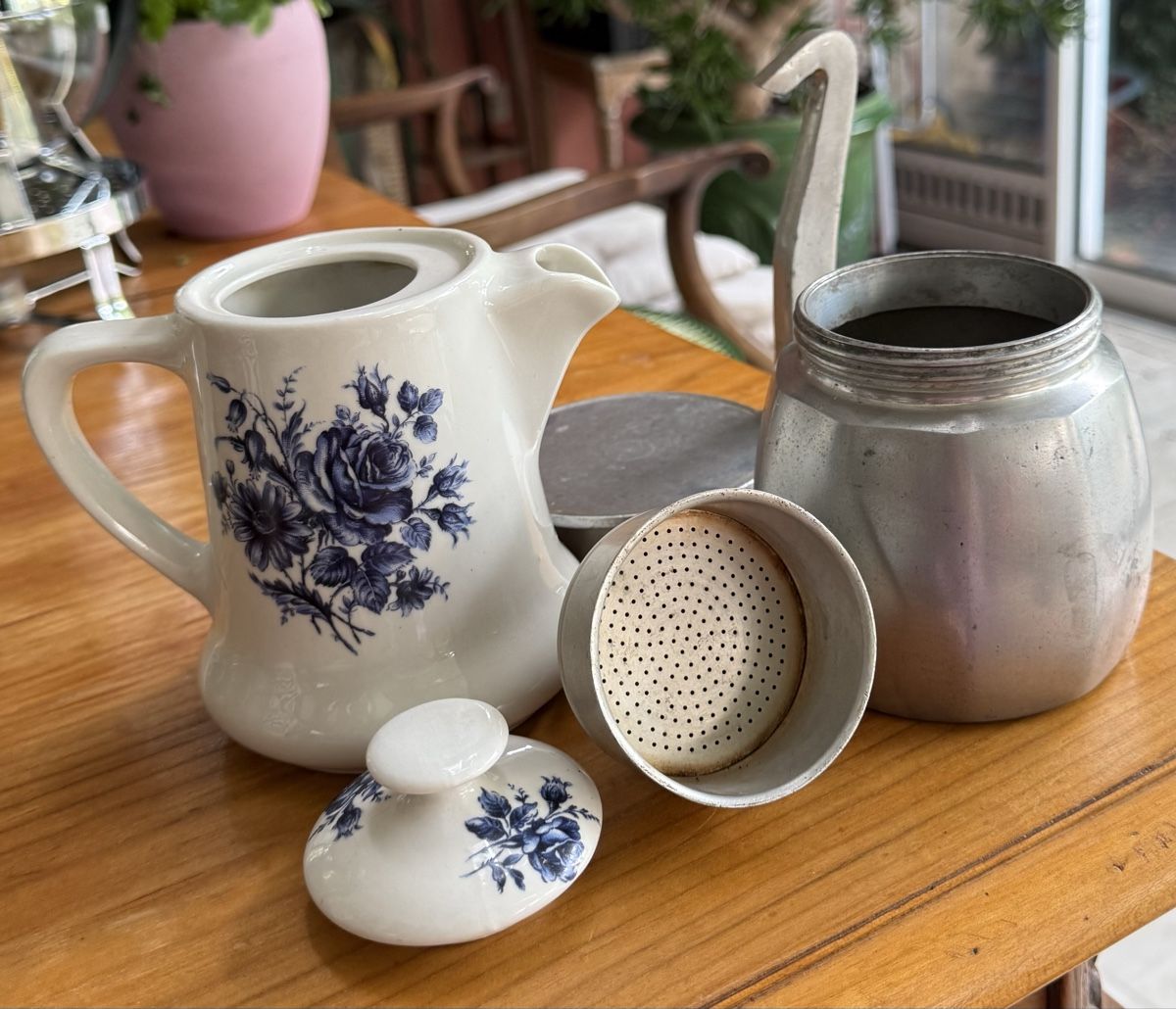 Kaffeemaschinen & Espressomaschinen: Cafetière ancienne  – Gebraucht aus Vésenaz von NORA1325 2