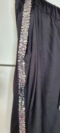 pantalon d'été avec bandes en strass T 46