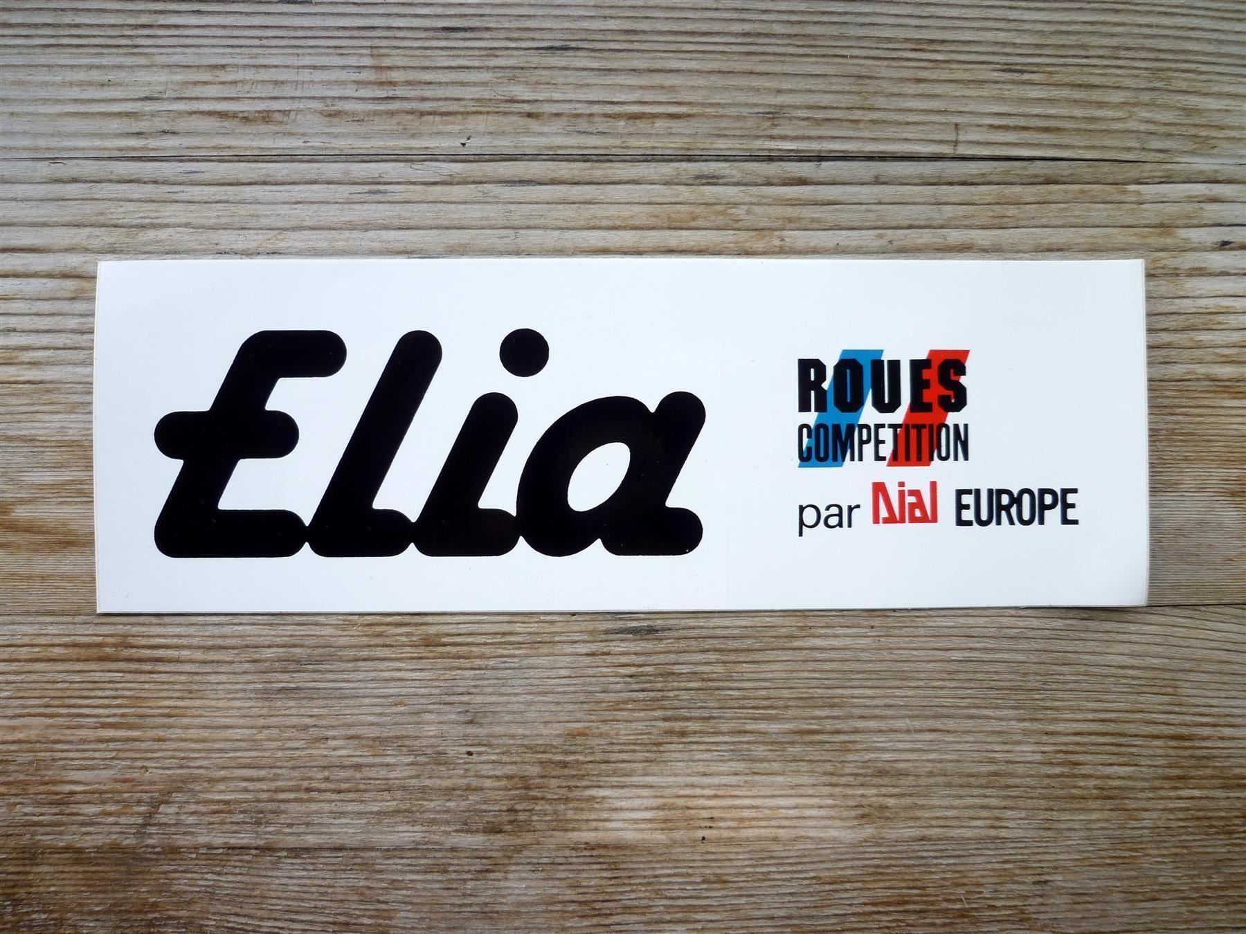 Sticker: Elia Roues Competition Aufkleber – Nuovo (secondo la descrizione) da Aarau venduto da Rdodger