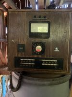 Altes Telefon Albiswerk Zurich AG Holzgehäuse antik