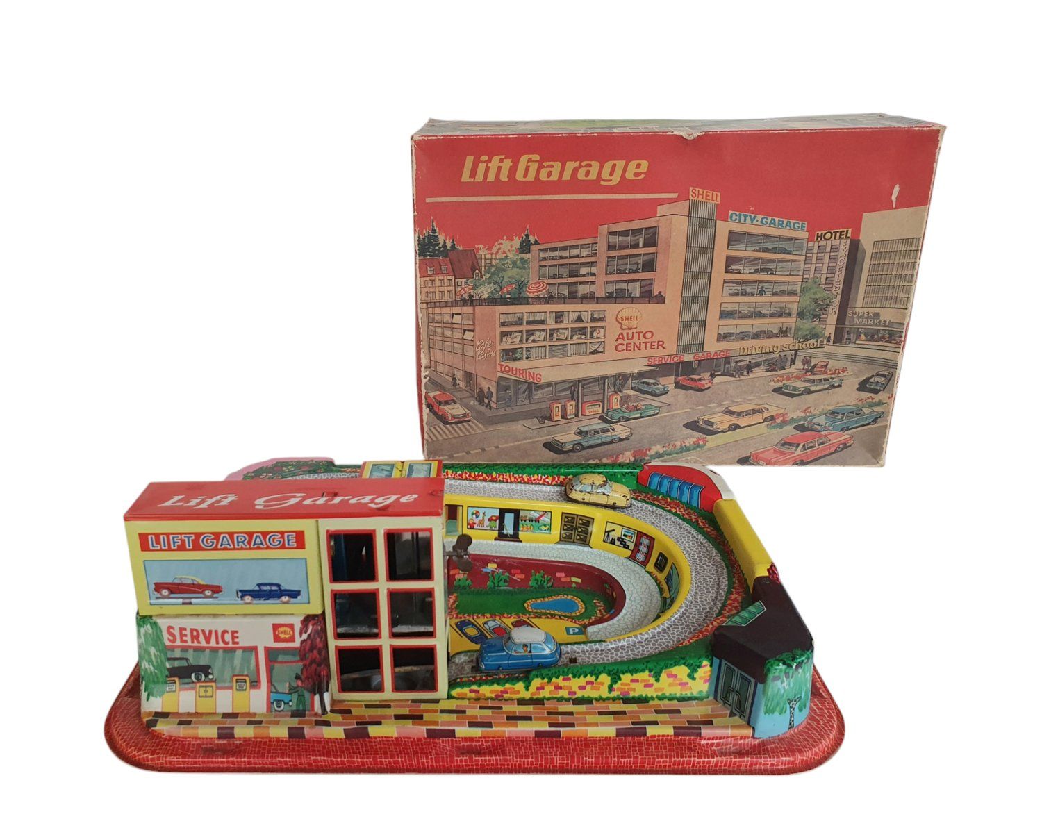 Technofix Giocattoli: Technofix Nr.308 Lift Garage – Usato da Rickenbach b. Wil venduto da klassikmarkt.ch