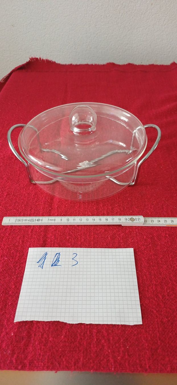 Bodum Coupes: grosse Glasschale mit Deckel – D'occasion à Pfäffikon ZH par rst628