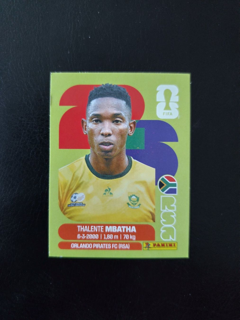 Panini Carte collezionabili: Panini FIFA World Cup 2026 RSA 12 – Nuovo (secondo la descrizione) da Matzingen venduto da Clie42