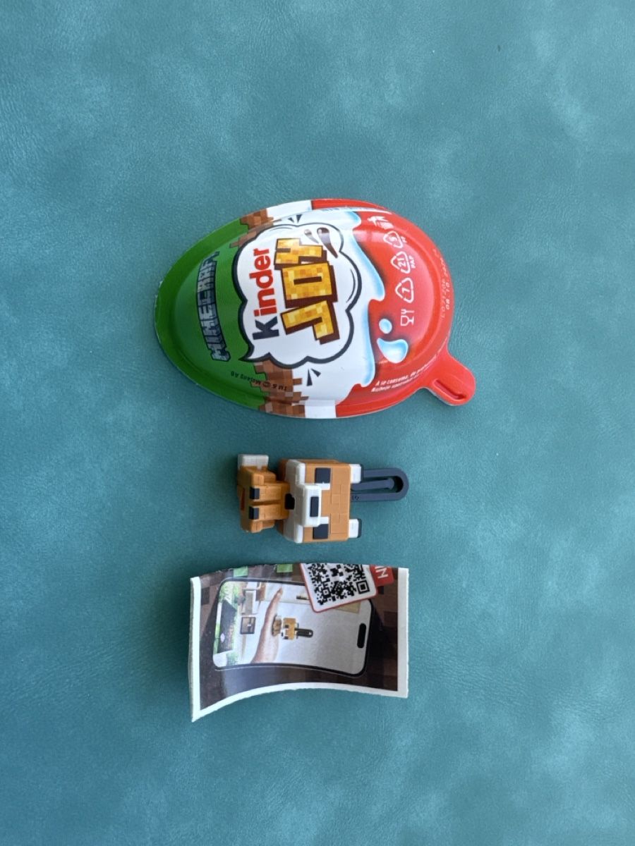 Statuette: Kinder Joy Minecraft  Fox Paper Clip "ohne Kinderjoyschale" – Nuovo e nell'imballaggio originale da Giffers venduto da cam_mb92