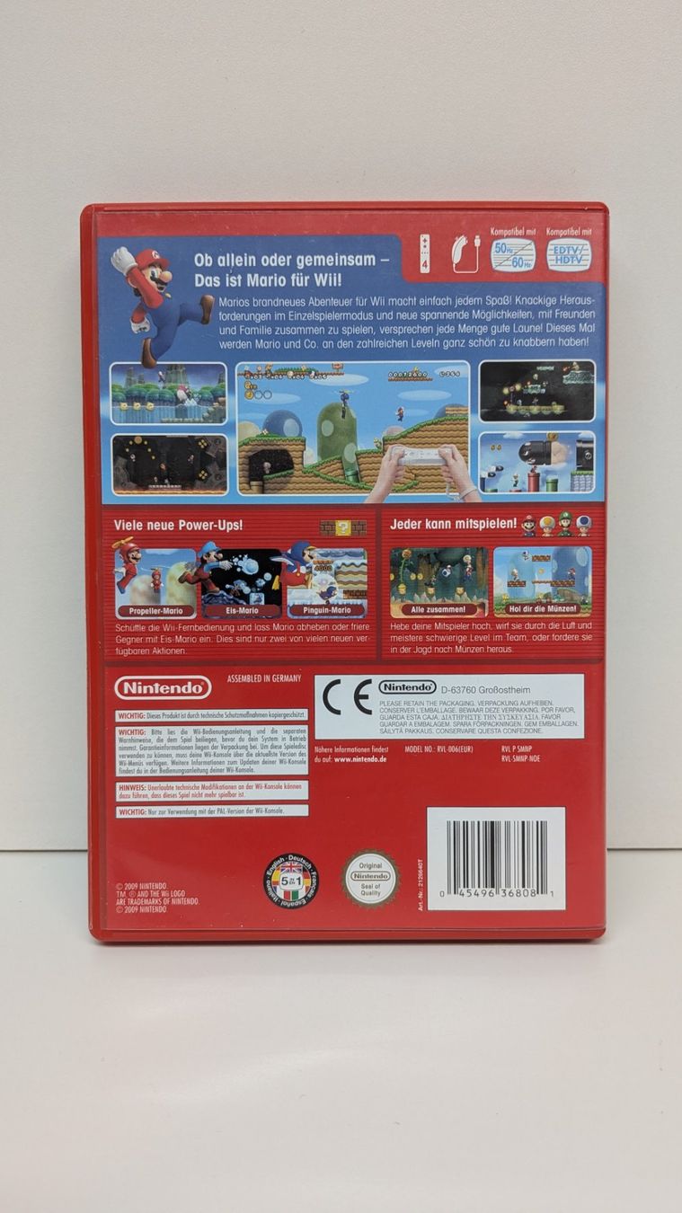Nintendo Giochi: Super Mario Bros. - Nintendo Wii – Usato da Menziken venduto da mame18 2