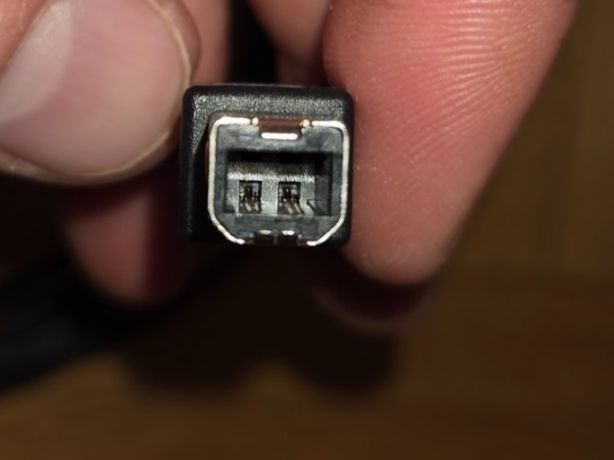 Cavi: USB Kabel Typ A auf Typ B schwarz – Usato da Winterthur venduto da SilWi 1