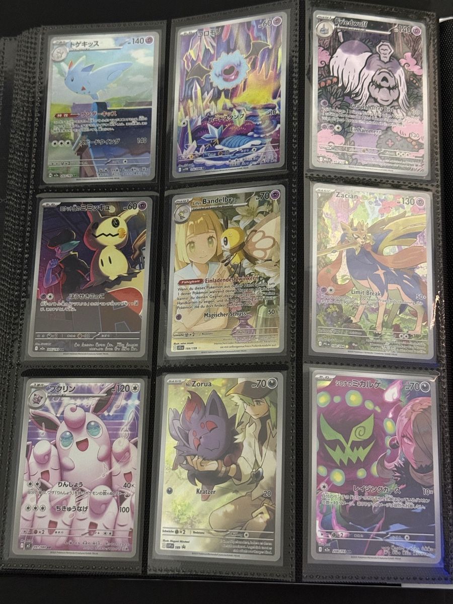 Pokémon Carte collezionabili: POKEMON BINDER WITH VARIOUS CARDS💫 – Nuovo (secondo la descrizione) da Rickenbach LU venduto da pokeblubi 8