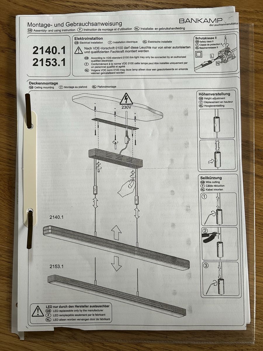 Bankamp Lampade:     BANKAMP GEM 2140/1-92 – Nuovo (secondo la descrizione) da Villigen venduto da DanielDuerr 1