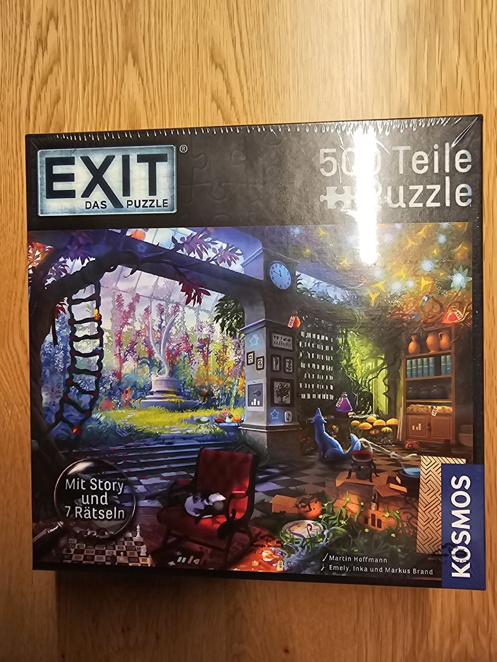 Ravensburger Puzzle: EXIT Puzzle "Das verborgene Atelier" 500 Teile, neu – Nuovo e nell'imballaggio originale da Rickenbach Sulz venduto da michelho