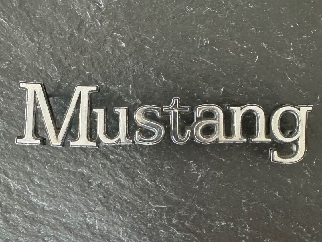 Insegne: Ford Mustang Logo Metall Original – Usato da Oberrohrdorf venduto da chilibiggi