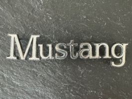 Ford Mustang Logo Metall Original