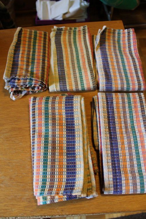 Herbst-Küchentücher – Vintage Truck & Kürbis Design, Mikrofaser, 2er Set (40,6 X 66 Cm)