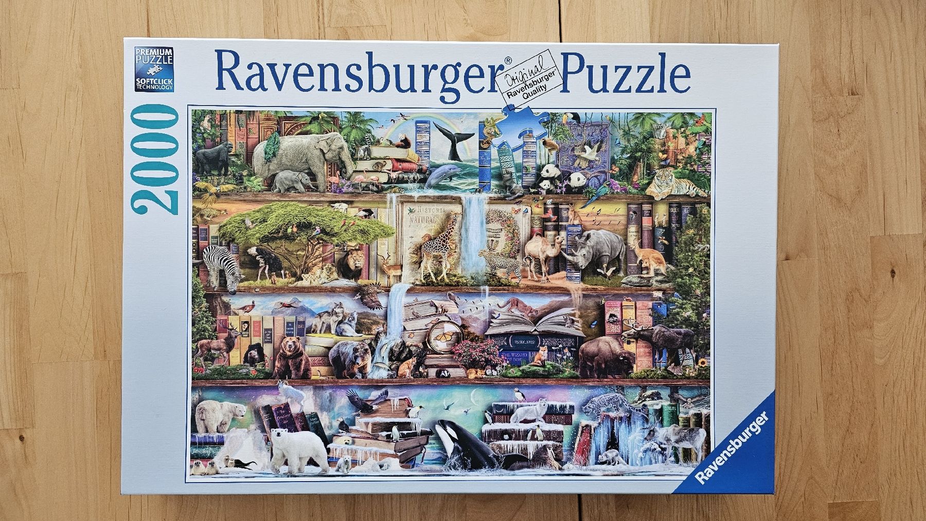 Ravensburger Puzzle: Puzzle Grossartige Tierwelt Ravensburger 2000 Teile – Usato da Laupen ZH venduto da Knolle8 1