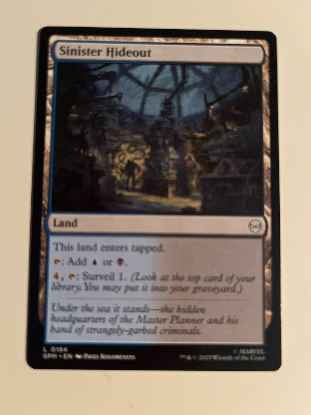 Magic The Gathering Carte collezionabili: 1 x Sinister Hideout - Magic: The Gathering - MtG – Usato da Kriens venduto da Shadi1980