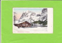 Schweizerhaus im Winter