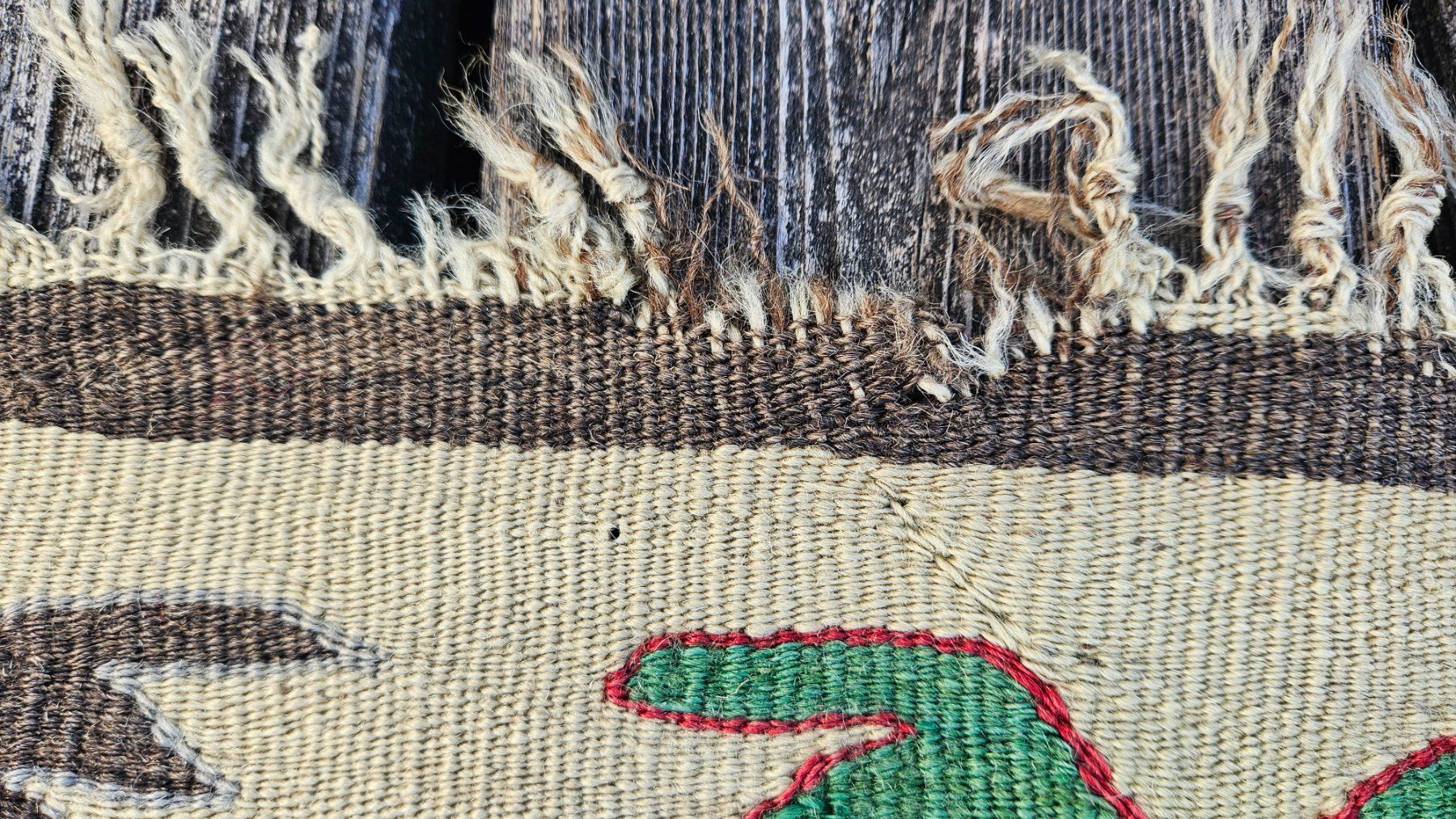 Kelim Tapis: antiker Kelimteppich pflanzengefärbt – D'occasion à Arbon par Drwoozle 3