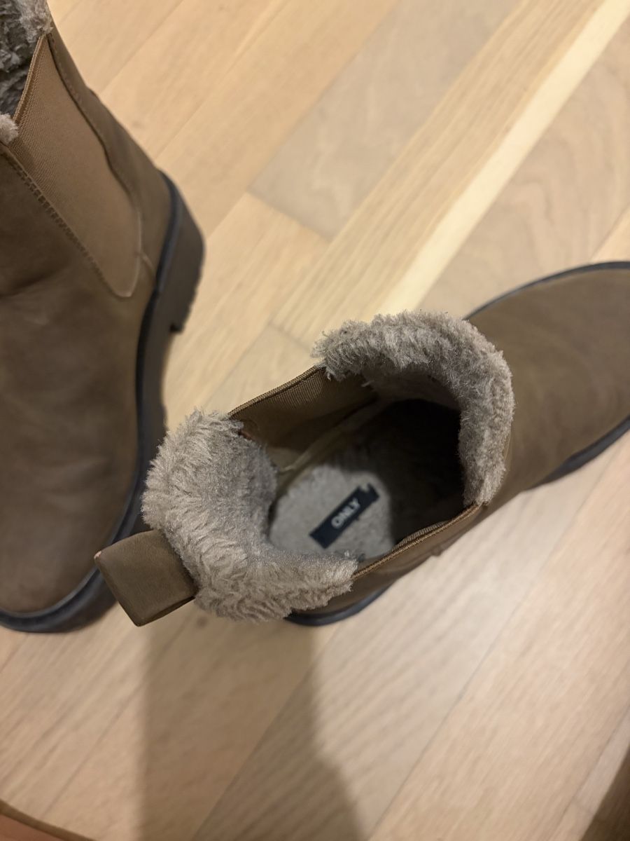 Only Scarpe da donna: Damen-Boots mit Warmfutter, Gr. 38, Braun, Winterfest – Usato da Arbon venduto da jet_w678 3