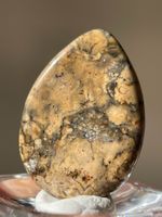 Natürlicher Stein Anhänger in Wassertropfenform