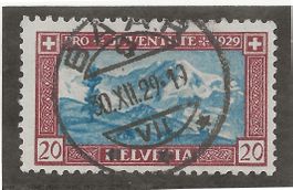 BAAR 30.12.29 auf Zu#51 Mi#237 Vollstempel [13B6]