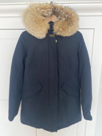 WOOLRICH Arctic-Parka mit abnehmbarem Pelz nachtblau XS