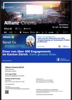 Allianz Cinema Zürich 4x Tickets für Michael Jackson Film