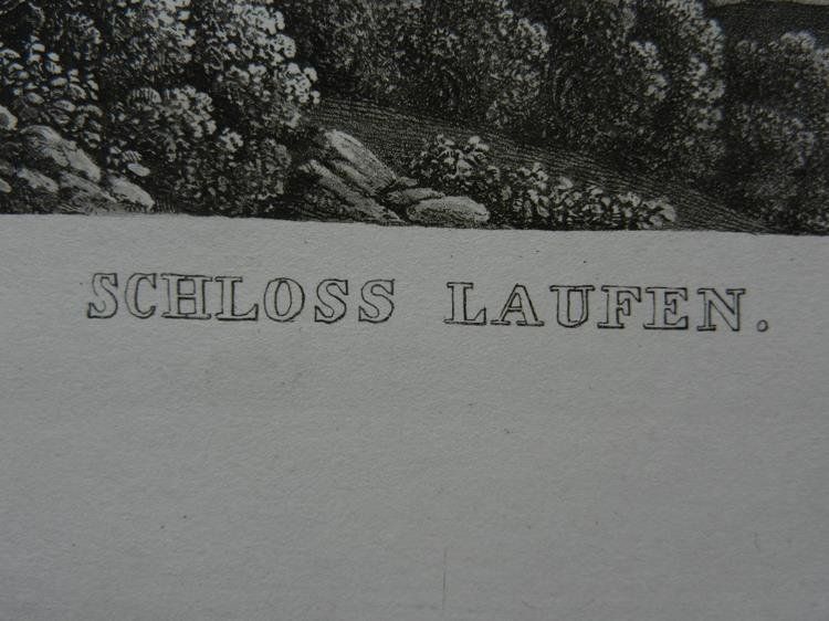 Gravures: Schloss Laufen Rheinfall – D'occasion à Risch par Rischli15 2