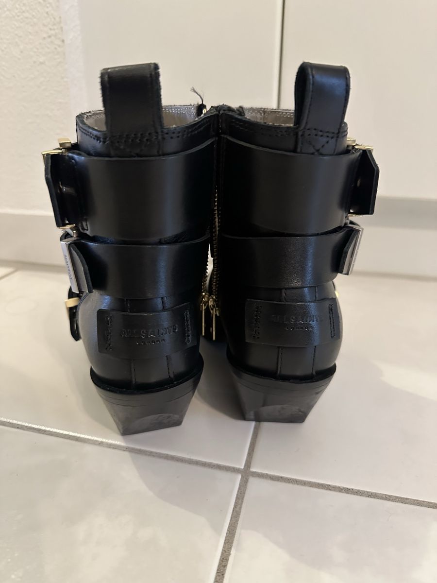 Allsaints Damenschuhe: All Saints JANE BUCKLE BOOT - Stiefelette black Grösse 36 – Neu (gemäss Beschreibung) aus Zürich von Lucyy 2