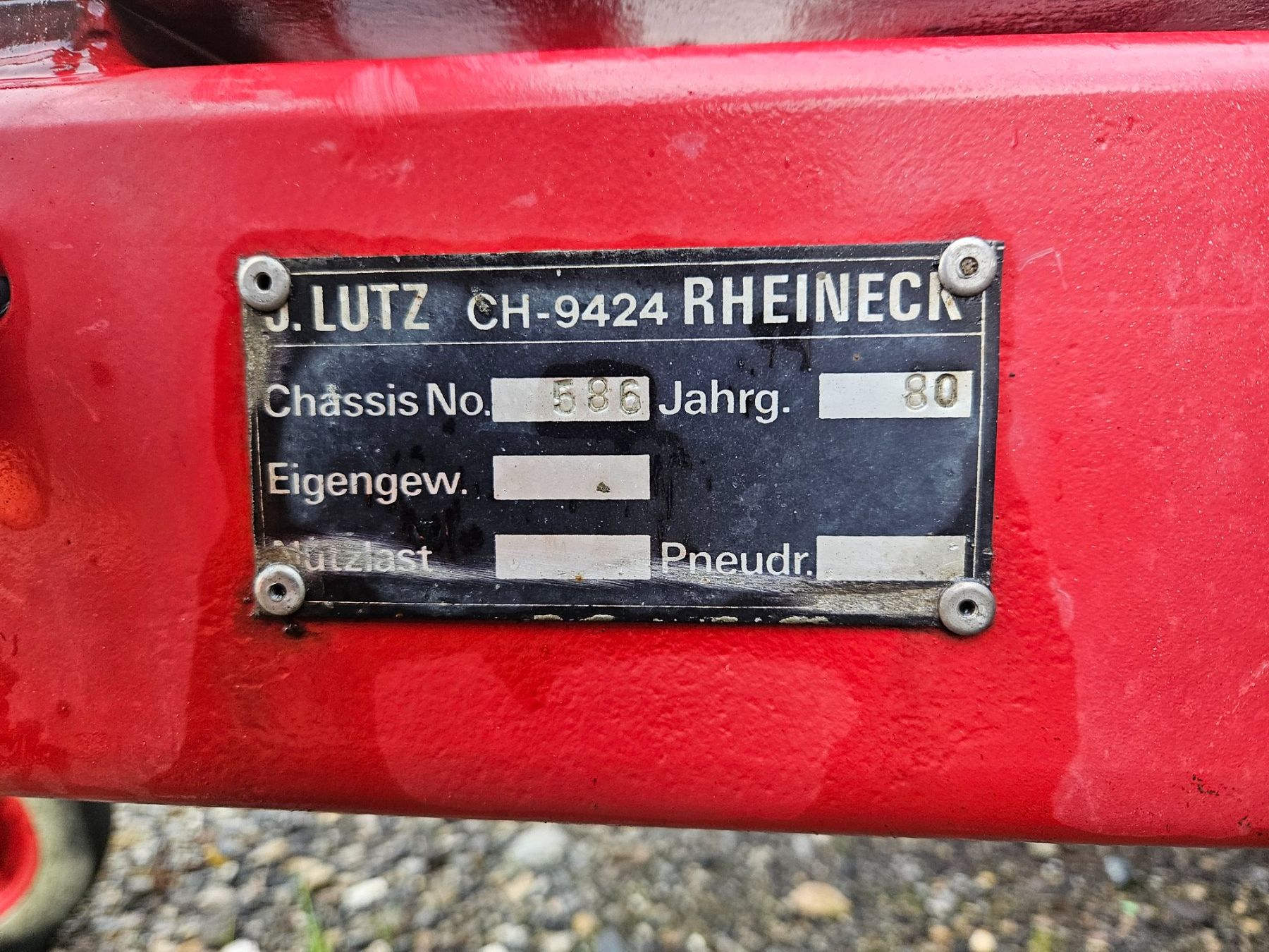Rimorchi: Chassis Sachentransportanhänger – Usato da Esslingen venduto da DAF68 1