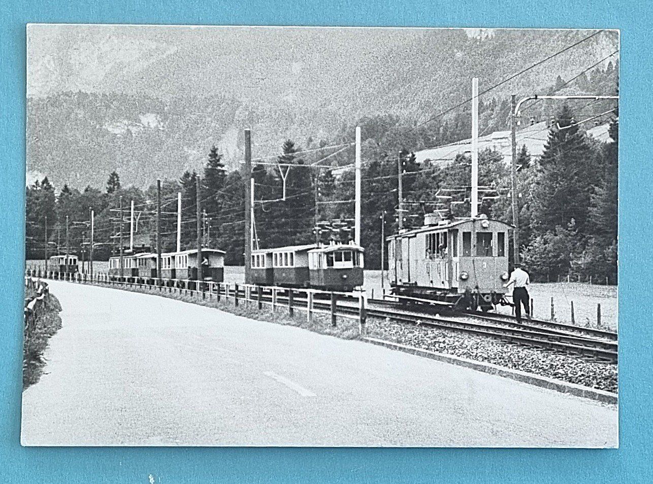 Cartoline postali: Grafenort - Stans-Engelberg Bahn - 1963 – Usato da Rothrist venduto da RROENK