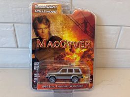 Voiture miniature Greenlight MacGyver 1986 Jeep Cherokee ...