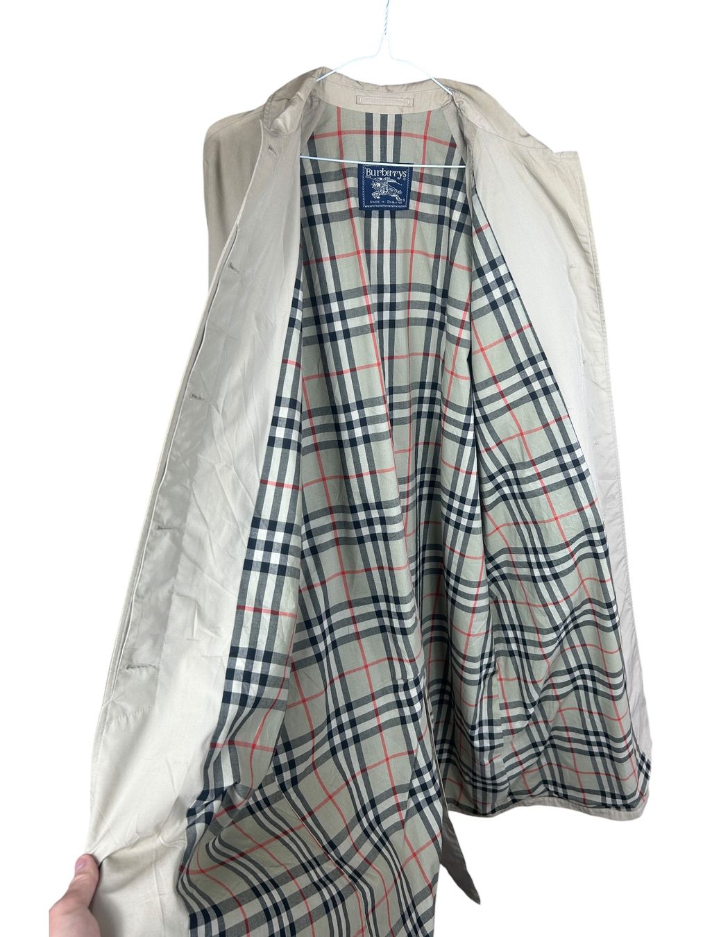 Burberry Mäntel: Trench-Coat Burberry Vintage - 44 Regular Long – Neu (gemäss Beschreibung) aus Hauterive NE von Leo_o 1